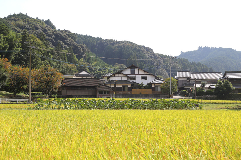 02－畑仕事の後すぐお風呂に入れる土間のある家　吹抜け－福岡県朝倉市日向石_2211-980.jpg